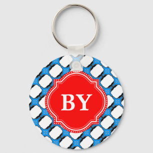 Bayrische Rauten Key Ring