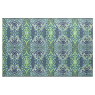 'Bayshore' Navy Green Nautical Coastal Fabric Juul