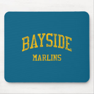 Bayside High School Hs Virginia Illustration Mouse Pad
