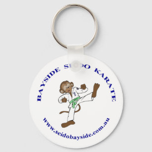 Bayside Monkey in Seido Gi Keyring
