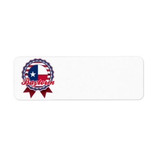 Baytown, TX Return Address Label