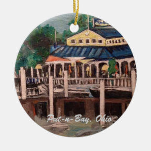 Bayview Avenue, Put-n-Bay, Ohio Ornament