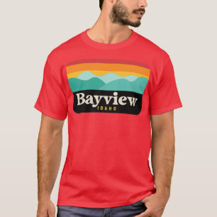 Bayview Idaho Lake Pend Oreille Coeur dAlene Mount T-Shirt