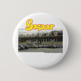 Bazaar Exterior Circa 1980 6 Cm Round Badge