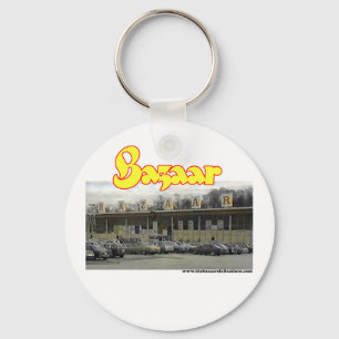 Bazaar Exterior Circa 1980 Key Ring