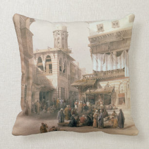 Bazaar of the Coppersmiths, Cairo, from "Egypt and Cushion
