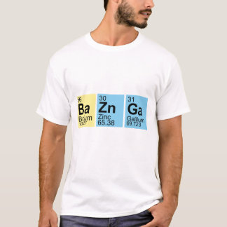 BaZnGa Elements symbols T-Shirt