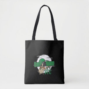 Bazooka Pug Funny Pug Dog Tote Bag