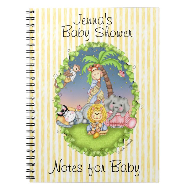BaZooples Baby Shower Journal (Front)