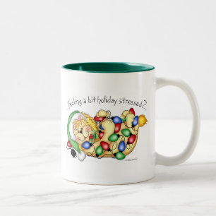 BaZooples "Feeling A Bit Holiday Stressed?" Mug