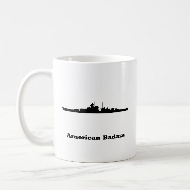 BB American Badass Coffee Mug (Left)