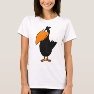 BB- Funny Crow Design T-Shirt
