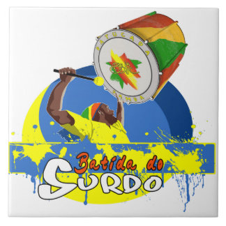 BBaC Stuff Surdo Special K Samba Batucada Brasil Ceramic Tile