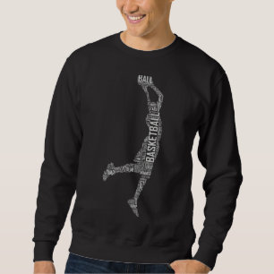 Bball Player Coach Summer Sports Baller Basketball Sweatshirt