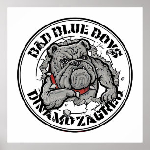 BBB logo embodies the spirit of Dinamo Zagreb Poster