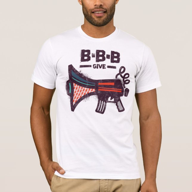 BBB Multicolor Megaphone T-Shirt (Front)