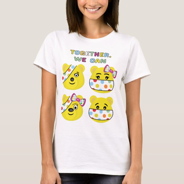 BBC Children in Need - Pudsey Bear Adult women T-S T-Shirt (Front)