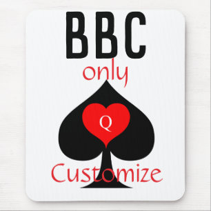 BBC Only Blade Spade Sign Thunder_Cove Mouse Pad