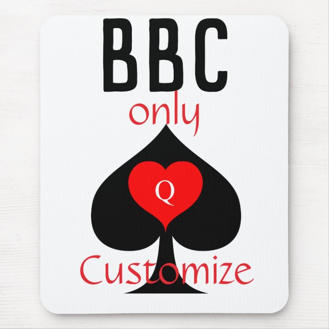 BBC Only Blade Spade Sign Thunder_Cove Mouse Pad (Front)