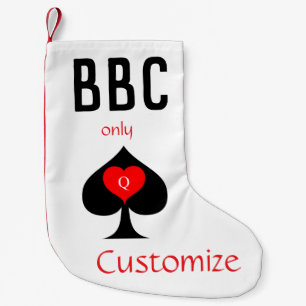 BBC Only Blade Spade Sign Thunder_Cove Small Christmas Stocking