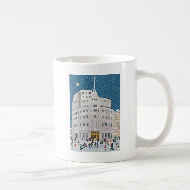 BBC's Broadcasting House Coffee Mug (Right)