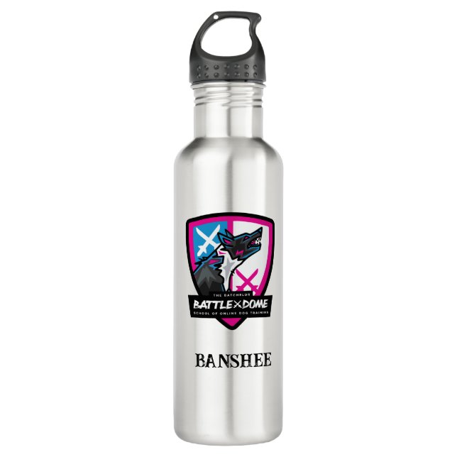 BBDLogoEmblem FC Text 710 Ml Water Bottle (Front)