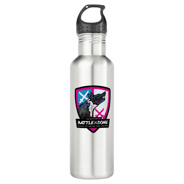 BBDLogoEmblem FC Text 710 Ml Water Bottle (Front)