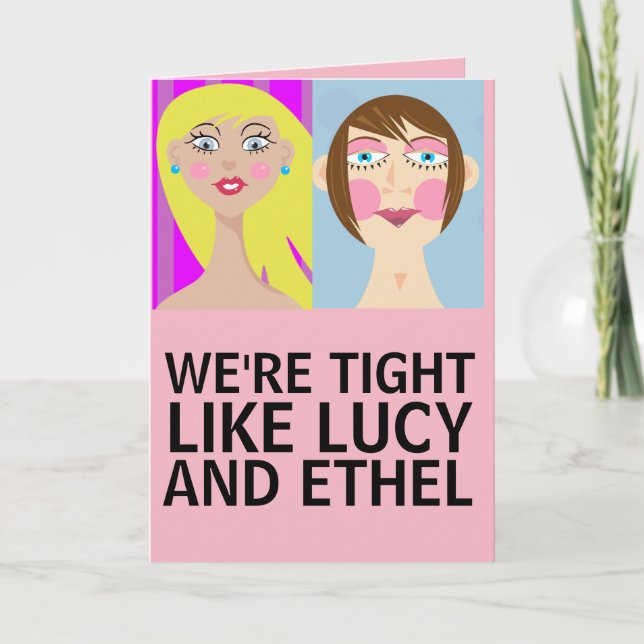 BBF, BEST FRIENDS FOREVER GREETING CARDS (Front)