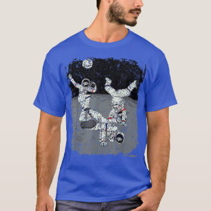 Bboy Breakdancing Astronauts On The Moon T-Shirt
