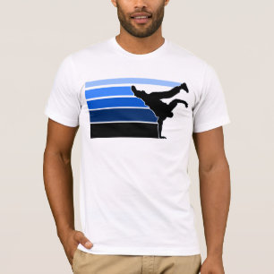 BBOY gradient blu blk T-Shirt