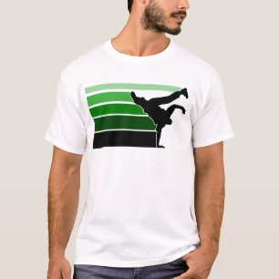 BBOY gradient grn blk T-Shirt