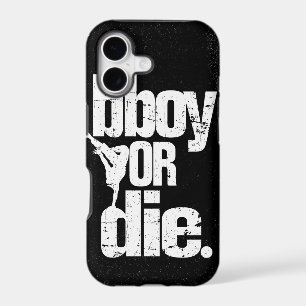 bboy or die - white distressed