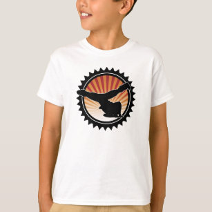 BBOY windmill kid's t-shirt