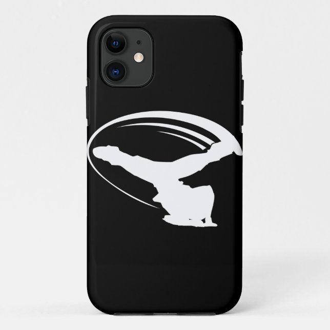 BBOY windmill wht iphone4 Case-Mate iPhone Case (Back)