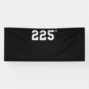 BBQ   225 Degrees Bbq Grilling Smoking Meat Banner