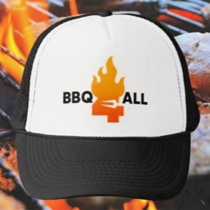 BBQ 4 ALL TRUCKER HAT