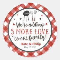 BBQ Adding Smore Love S'mores Baby-Q Baby Shower