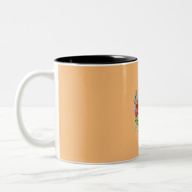 BBQ and grill Two-Tone Coffee Mug (Left)