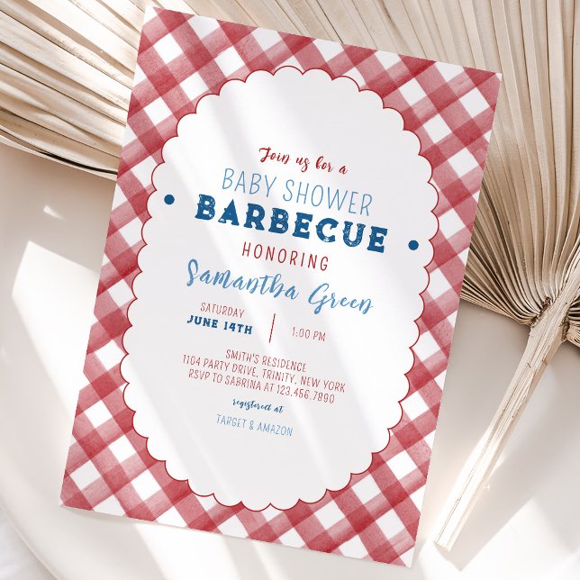 BBQ Baby Shower Invitation (Creator Uploaded)
