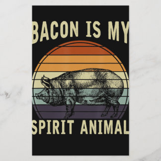 BBQ | Bacon Is My Spirit Animal BBQ Flyer