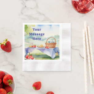 Bbq Barbecue Party Napkin