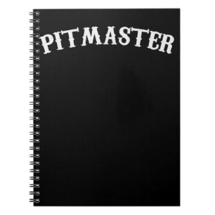 BBQ BBQ Pitmaster Chef Dad Fars Day Notebook