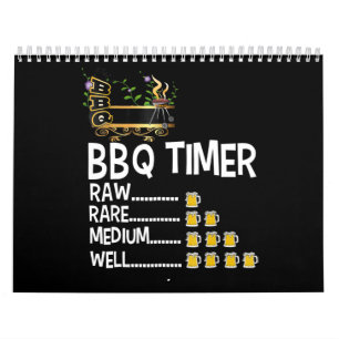 BBQ BBQ Timer Barbecue Funny Grill Grilling Gift Calendar
