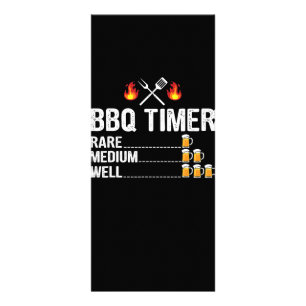 BBQ   BBQ Timer Drinking Grilling Grill Beer Rack Card