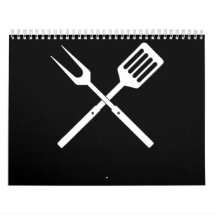 BBQ BBQ Utensils novelty BBQ Grill Tools Calendar