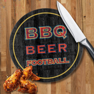 BBQ Beer Football Fan Board