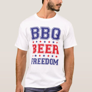 bbq beer freedom pro trump T-Shirt