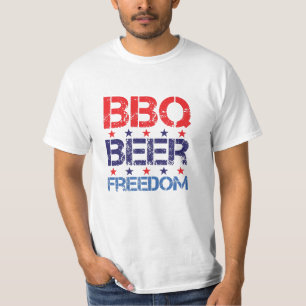 Bbq Beer Freedom T-Shirt, BBQ Lover, Elertion 2020 T-Shirt