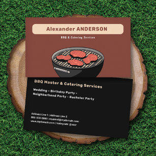 BBQ & Catering Services Business Card