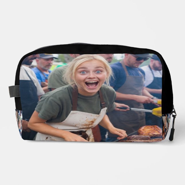 BBQ Cook Off Photo Customize Dopp Kit (Front)